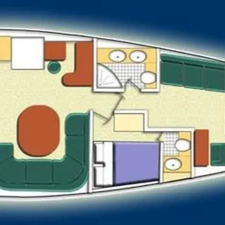 Botel Yachtsail Alicia 20 Meter Olbia